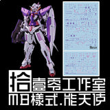 1010 Water Slide Decal MG EXIA MB EXIA DM HS  DB avalanche Water Slide Decal 1010MG019 1010MG020