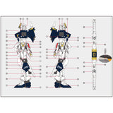 1010 Water Slide Decal RG 1/144 RX-93 NT   Nu Metal Structure Ver. 1010RG005