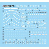 MASTER Water Slide Decal H029 HG 1/144 MS-06S Zaku 2 Fluo Type Collectibles