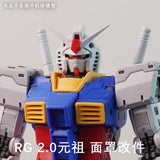 Plasticist Studio RG 1/144 RX-78-2 2.0 RGU FACE 3D printing parts not include the bpdy (SDJJ022)