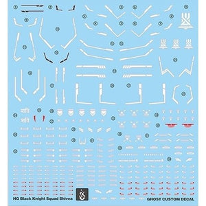 YAN FLAME Water Slide Decal HG 1/144 SEED Black Knight Squad Shivea Fluo Type (YANHG020) 20250721