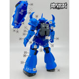 MASTER H031 HG 1/144 MS-07B GOUF Water Slide Decal Collectibles