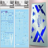 DL DALIN Water slide decal 8822 00Q MB GN16