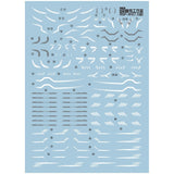 1010 Water Slide Decal MOTOR NUCLEAR BAIQI MNP-XH01 1010GM001