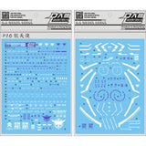 DL DALIN Water slide decal P14 PG Avanlanche Exia Outer Armor