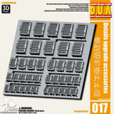 ANUBIS 3D print detail upgrade parts DUA001-020 details upgrade accessories reloading outer armor heat sink spout no kits