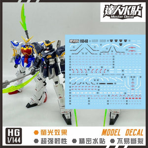 MASTER Water Slide Decal H040 HG 1/144 Shenlong Deathscythe Fluo Type Collectibles