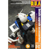 ANUBIS 3D print detail upgrade parts GP012 parts fit for MG RX-78-2 GTO no kits