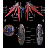 1010 Water Slide Decal MG 1/100 MB Destiny stand 1010MG032