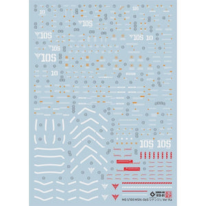 20250721 EVO MG 1/100 Sinanju Ver.KA OVA Fluo Water Slide Decal EVOMG019 EVOMG020