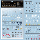 20250722 Artisan's Club TWFM HG 1/44 Michaelis / Beguir-Pente / Heindree / Zowort Water Slide Decal HGWFM134