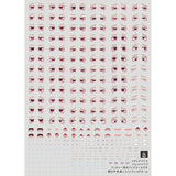 YAN FLAME Megami Device Face Eye Water Slide Decal (YANMD007) 20250721