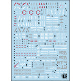 Transamsphere TRS MG 1/100 Justice Water Slide Decal TRSMG009