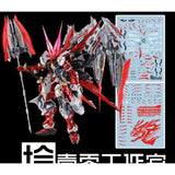 1010 MG MB 1:100 MBF-P02 red dragon red frame Water Slide Decal 1010MG021