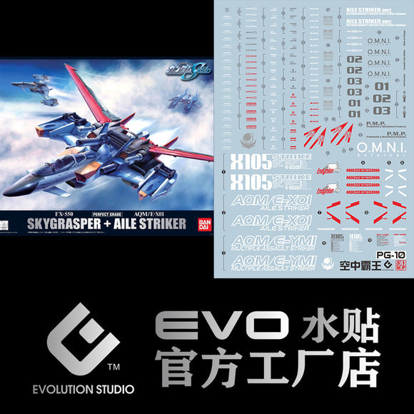 20250721 EVO PG 1/60 Sky Grasper fluo water slide decal EVOPG005