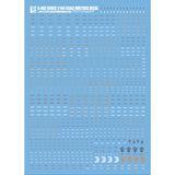 Transamsphere TRS MG RG HG 1/144 1/100 AGE Series Sign Water Slide Decal TRSTU001O TU001G TU001R TU001B TU002O TU002G