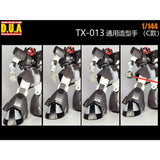 ANUBIS 3D print detail upgrade parts TX013 general use hands for 1/144 zaku in the kits