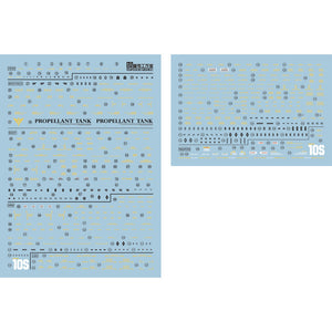 1010 MG OVA Sinanju Water Slide Decal 1010MG034