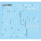 MASTER Water Slide Decal H035 HGUC HG 1/144 Hambrabi Fluo Type Collectibles