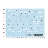 20250722 Artisan's Club MG 1/100 Epyon Sturm und Drang Water Slide Decal MGPB163