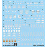 YAN FLAME GHOST HGUC Rick Dias MSA-099 Fluo Water slide decal (YANHG081) 20250721