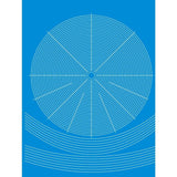 NewC Pre-cut masking tape  Marking tape with marking auxiliary arc hard edge tape (No kits, no GK parts)