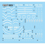 MASTER Water Slide Decal H026 RX-77-2 HG 1/144 Guncannon Fluo Type Collectibles