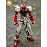 ANUBISIS 3D print detail updates parts GP016 parts tut for MG astray Red frame no kits