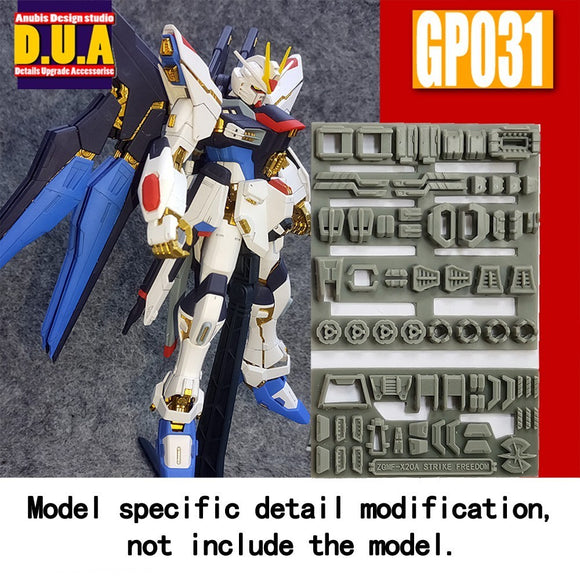 ANUBIS 3D print detail upgrade parts GP031 parts fit for  MG strike Freedom no kits