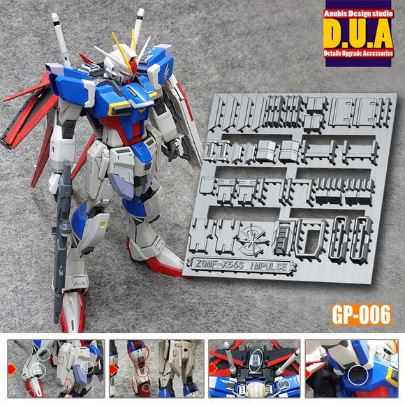 ANUBIS 3D print detail upgrade parts GP006 parts fit for MG ce impulse no kits
