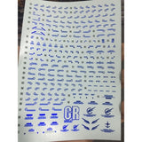 DL DALIN Water slide decal PG 1/60 UNICORN 03 PHENEX