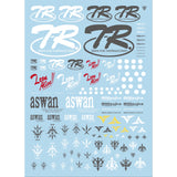 Transamsphere TRS AOZ The Flag of Titans General Use Sign Water Slide Decal TRSTYTU006A TRSTYTU006B TRSTYTU006C