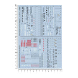20250722 Artisan's Club MG 1/100 Force / Swor d / Blast Impulse Water Slide Decal[MG109]