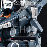 YAN FLAME MG 1/100 ORX-013 MK-V MKV MK5 PB Water Slide Decal Fluo Type (YANMG023) 20250721