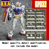 ANUBIS 3D print detail upgrade parts HG RX-78-2 40th Beyond Global GP032 no kits
