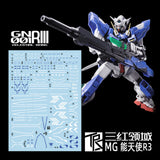 Transamsphere TRS MG 1/100 Exia R3 Repair III Water Slide Decal TRSMG011R3