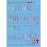Transamsphere TRS MG RG HG 1/144 1/100 AGE Series Sign Water Slide Decal TRSTU001O TU001G TU001R TU001B TU002O TU002G