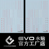 20250721 EVO RB02 1/144 HIQ Sign Warinig Fluo Water Slide Decal EVO100