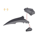 Phoenix A-17 Sickle Demon Scythe 1/144 General Use Addon Detail Parts