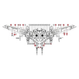 Transamsphere TRS MG 1/100 Justice Water Slide Decal TRSMG009