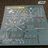 DL DAlibabaN Water slide decal MG Freedom Justice Turn Red Frame Sazabi DX NT-1 Phenex