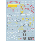20250721 EVO HGUC char's zaku Water Slide Decal HG234 Fluo Water Slide Decal EVOHG017