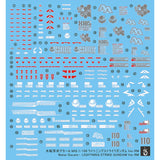 YAN FLAME MG 1/100 Lightning strike RM Fluo Water slide decal (YANMG100) 20250721