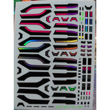 Transamsphere TRS HG 1/144 TWFM Schwarzette Fluo Water Slide Decal TRSHG016