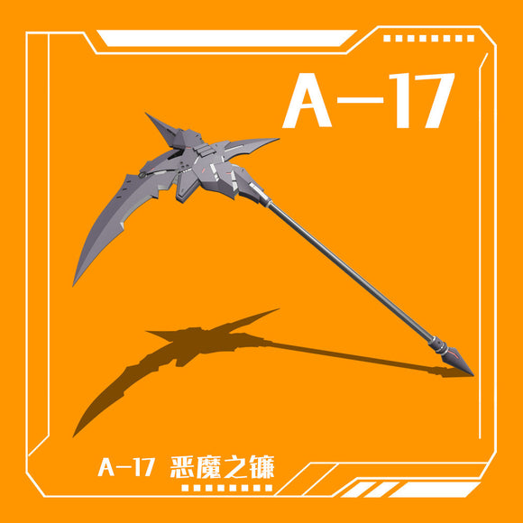 Phoenix A-17 Sickle Demon Scythe 1/144 General Use Addon Detail Parts