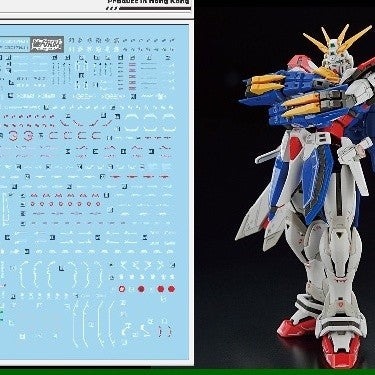 DL DALIN Water slide decal RG 1/144  GOD G