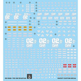 YAN FLAME Water Slide Decal GHOST PB HGUC HG 1/144 RGM-79S GM SPARTAN Fluo (YANHG026) 20250721