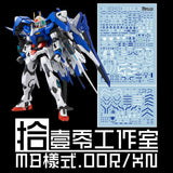 1010 Water Slide Decal MB MG 1/100 XN 00 Raiser 00R 1010MG037