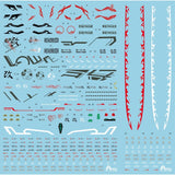AMAX Water Slide Decal MG 1/100 Astray Red Frame Fluo AMAXMG004