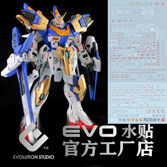 20250721 EVO MG 1/100 V2 AB KA v2ab PB Water Slide Decal EVOPM008
